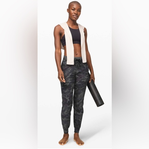 Lululemon Ready To Rulu Pant joggers Incognito Camo HTR Black / Black size 6 - Picture 2 of 8